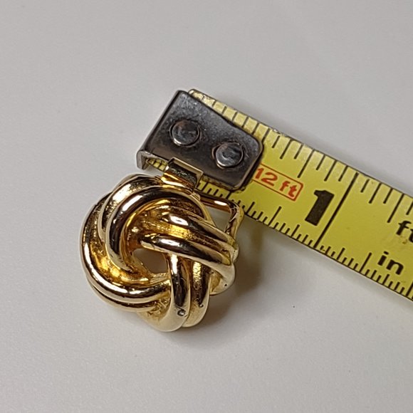 Vintage Dotty Smith Gold Tone Scarf Slide - Picture 8 of 8